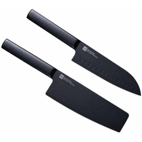 Набор кухонных ножей XiaoMi Huo Hou Black Heat Knife Set (2 psc)