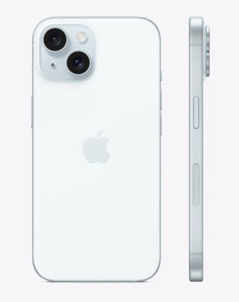 Смартфон Apple iPhone 15 128Gb Blue (eSIM+SIM). Фото 2