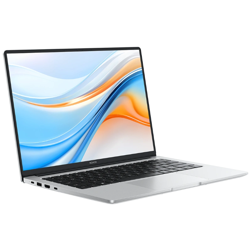 Honor MagicBook X14 Plus Silver (FMI-76) (5301AJMC) (14", Ryzen 7 8845HS, 16ГБ, 512ГБ SSD, AMD Radeon 780M, Windows 11). Фото 3
