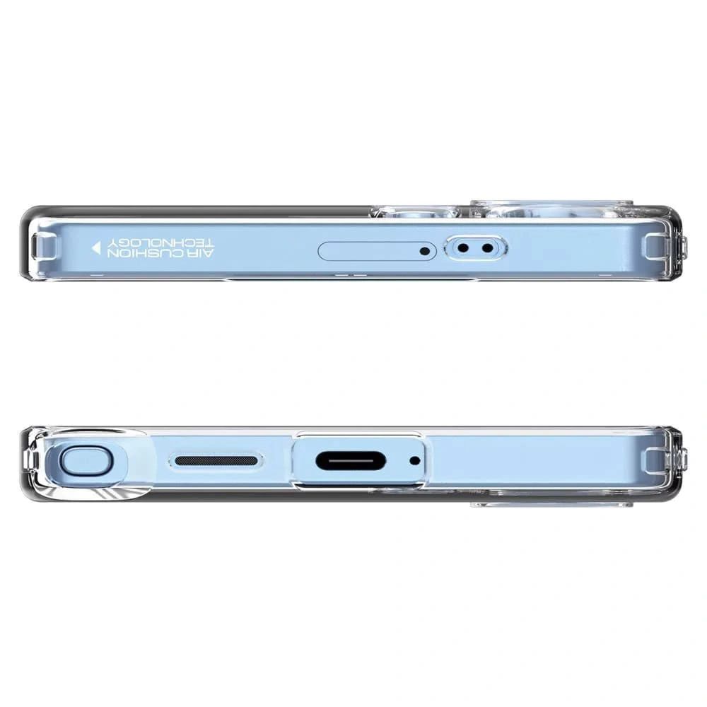 Накладка Spigen Liquid для Samsung Galaxy S25 Ultra, Crystal Clear (ACS08948). Фото 7