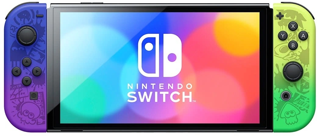 Игровая консоль Nintendo Switch OLED 64Gb, Splatoon. Фото 1