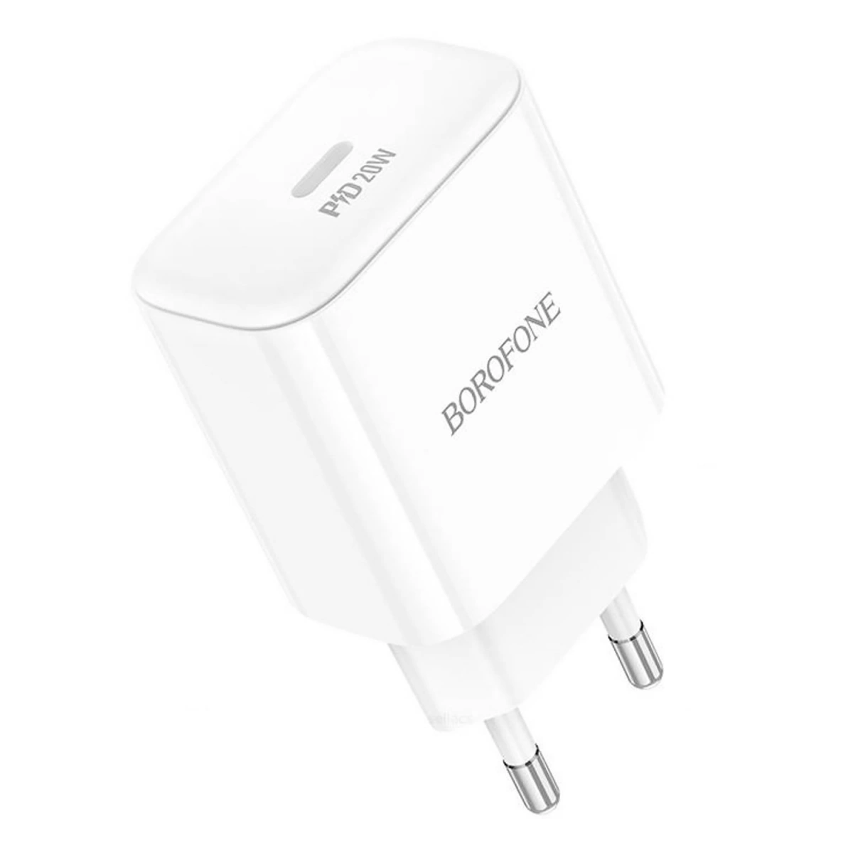 Сетевое зарядное устройство Borofone BA81A PD20W QC3.0, Белое. Фото 5