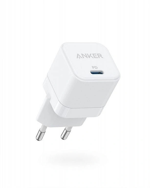 Сетевое зарядное устройство Anker PowerPort III Cube 20W, Белое (A2149G21). Фото 1