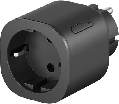 Умная розетка Яндекс Matter, Чёрная (YNDX-00540BLK). Фото 1