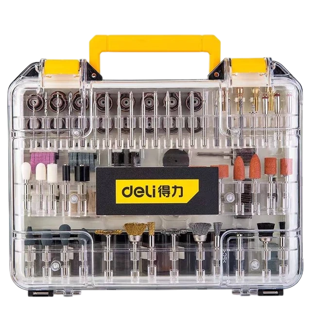 Набор насадок XiaoMi Deli Tools Set 357 насадок для гравировки, шлифовки, резки, сверления DL6397. Фото 1