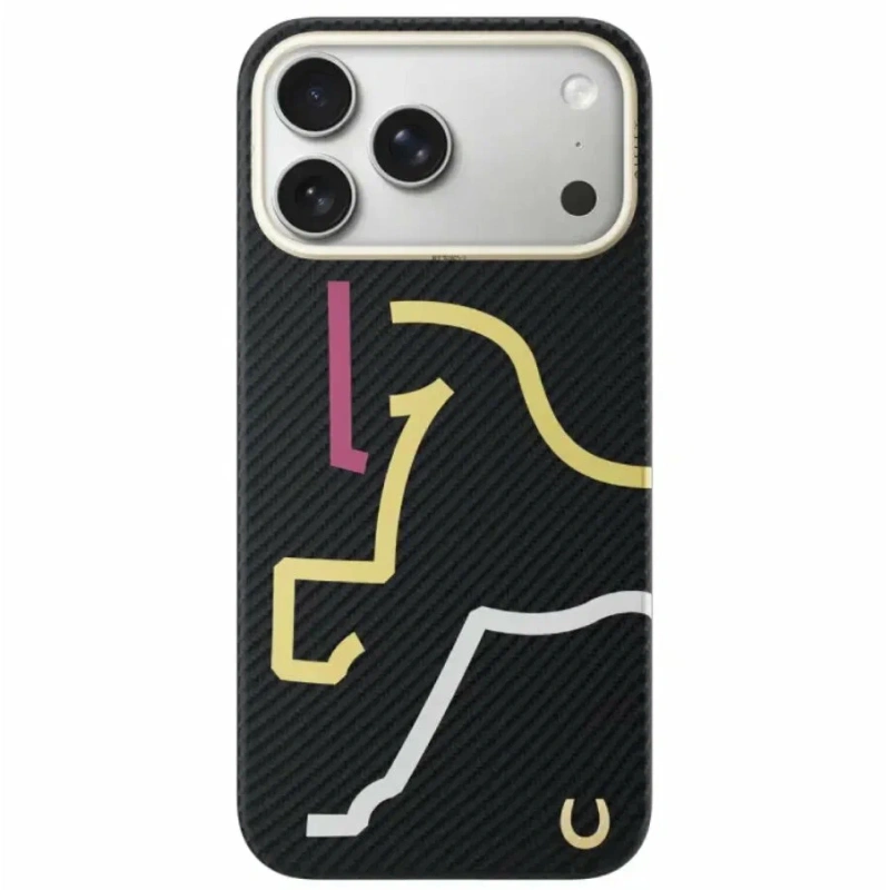 Накладка AIRITY для iPhone 17 Pro Horse Limited Edition (MagSafe), Mystic Neon. Фото 1