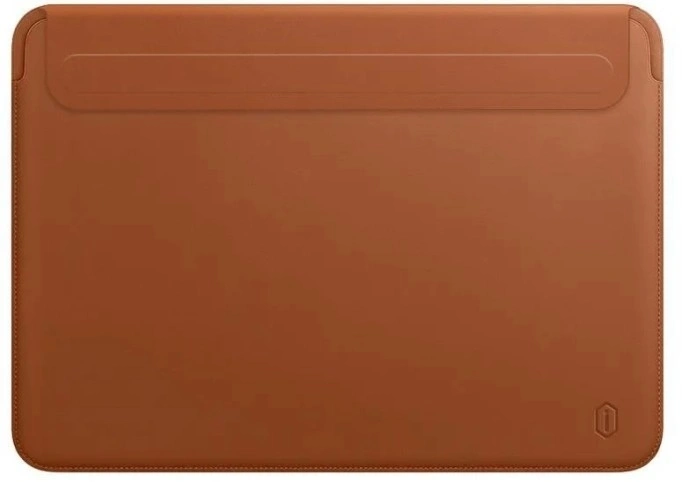 Чехол Wiwu Skin New Pro 2 Leather Sleeve для MacBook Pro 15.3, Коричневый. Фото 1