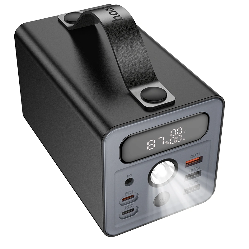 Внешний аккумулятор Hoco J138 Distant 60000mAh 22.5W+PD20W, Black. Фото 6