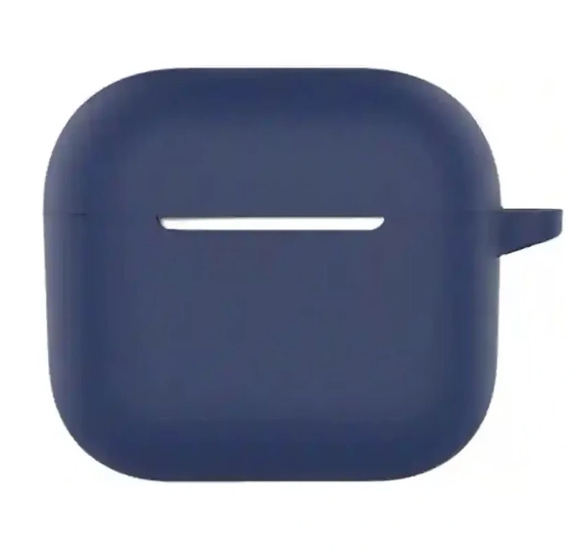 Чехол Gurdini для наушников AirPods 4, Тёмно-синий. Фото 1