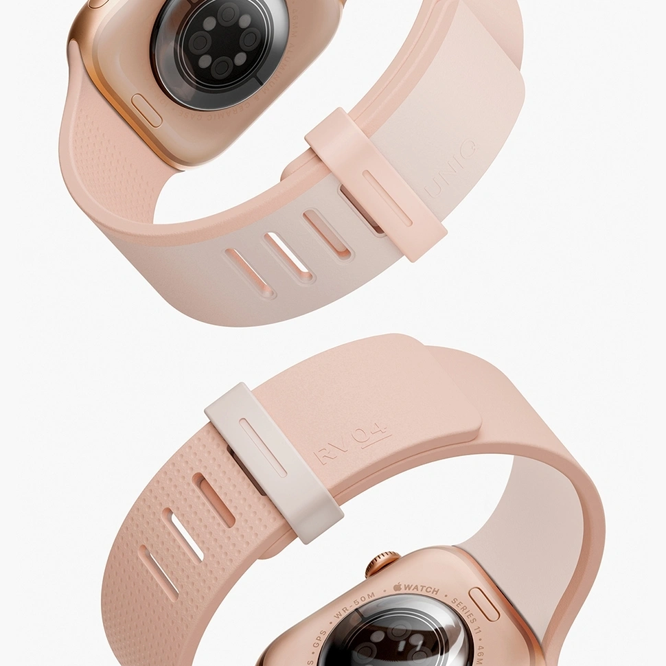 Ремешок Uniq для Apple Watch 42/41/40 мм Revix IV reversible Magnetic Petal, Pink/Misty Rose (42MM-REV4PPNKMRSE). Фото 4