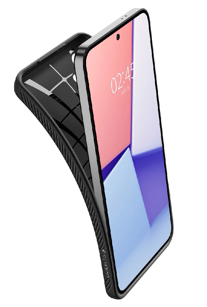 Накладка Spigen Liquid Air для Samsung Galaxy S24, Matte Black (ACS07347). Фото 3