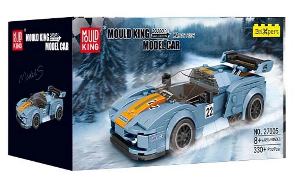 Конструктор Mould King Models 27005. Porsche 918 RSR, 330 деталей. Фото 6