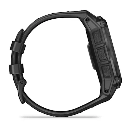 Умные часы Garmin Instinct 3 45mm, Solar, Tactical Edition, Black with Black Band (010-02934-90). Фото 4