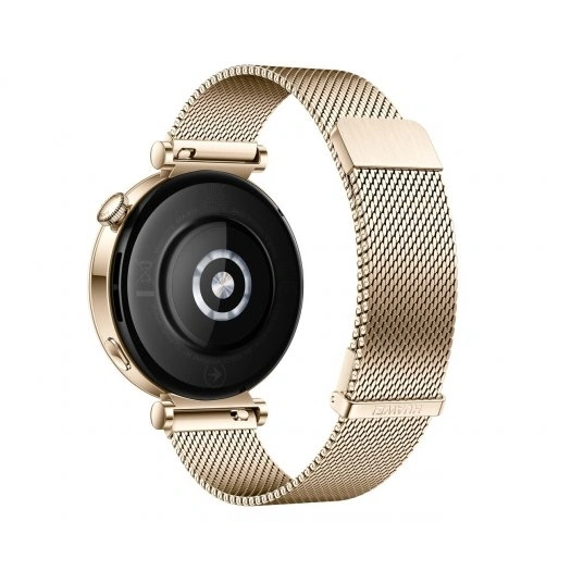 Умные часы Huawei Watch GT 4 41mm, Светло-золотой/Светло-золотой ремешок с миланским плетением (ARA-B19). Фото 4