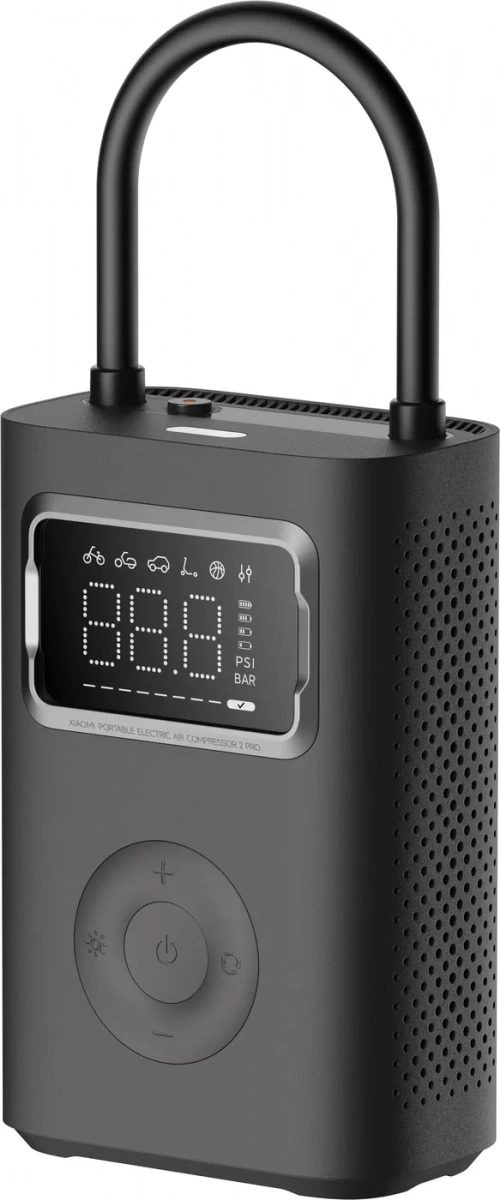 Насос портативный Mijia Air Pump Compressor 2 Pro, Black (MJCQB07PQW). Фото 3