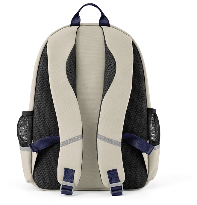 Рюкзак школьный 90 Points NINETYGO GENKI School Backpack (90BBPLF22141U), Бежевый (280x160x390). Фото 2