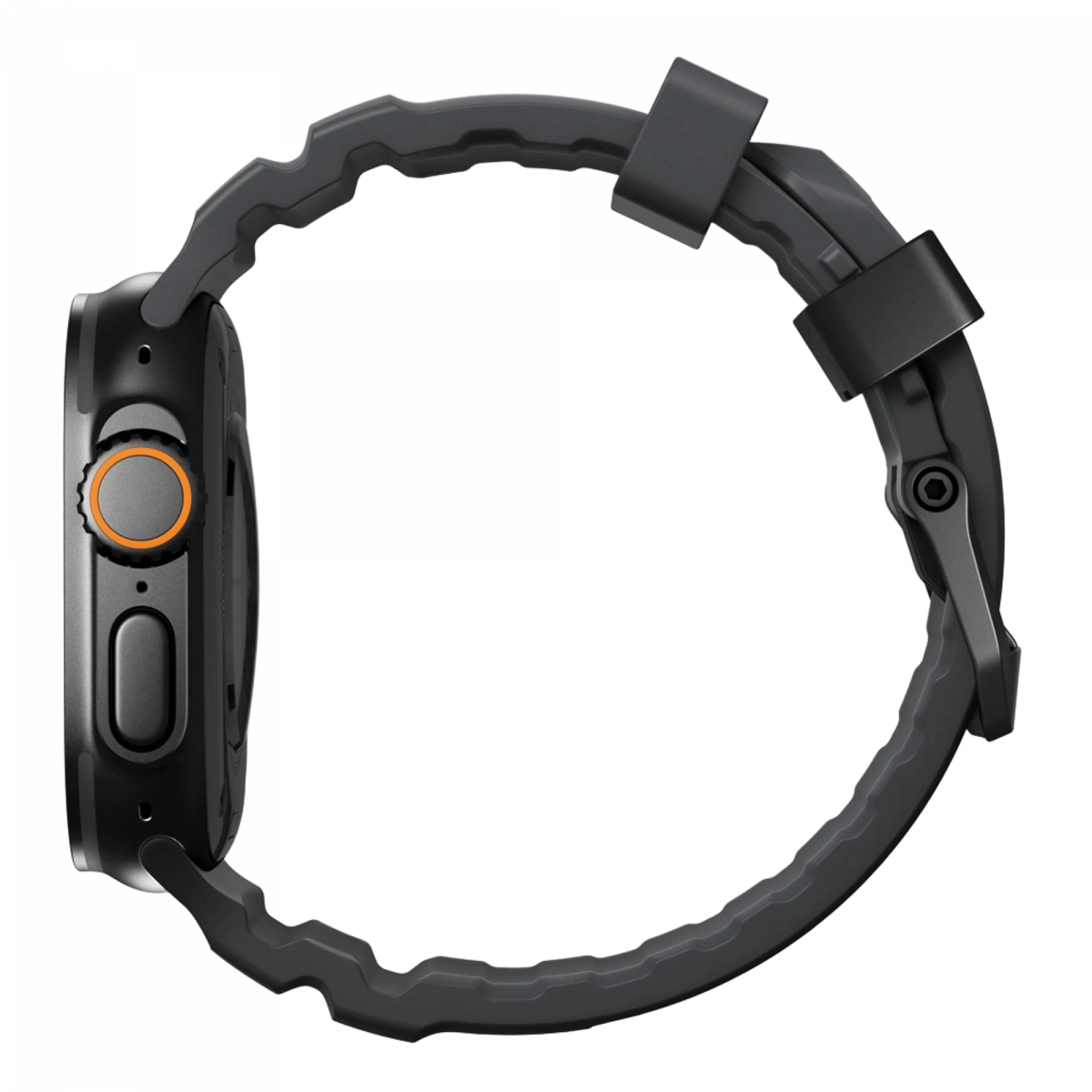 Ремешок Nomad Rocky Point Band для Apple Watch 42/44/45/49мм, Black/Storm (NM014803858). Фото 3