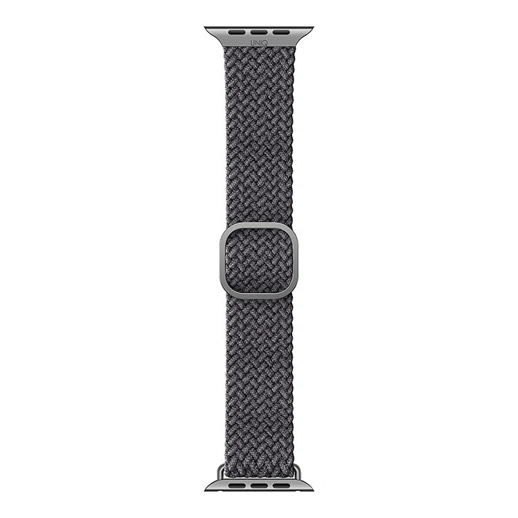 Ремешок Uniq для Apple Watch 44/45/49мм ASPEN Strap Braided, Grey (44MM-ASPGRY). Фото 4