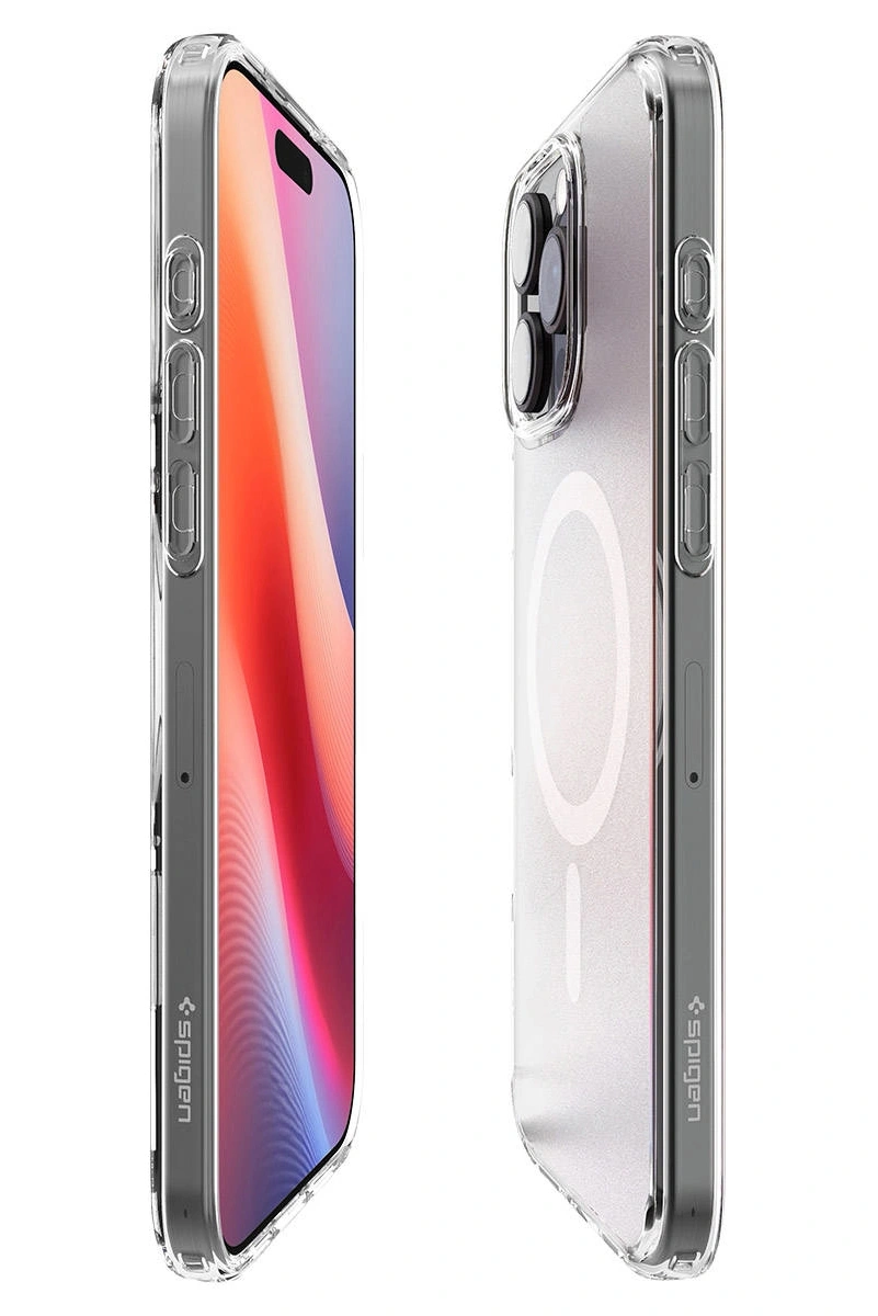 Накладка Spigen Ultra Hybrid MagSafe для iPhone 16 Pro Max, Frost Clear (ACS08002). Фото 5