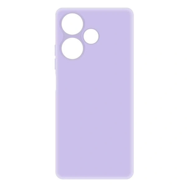 Накладка Silicone Case Logo для Infinix Hot 30i, Лавандовая. Фото 1