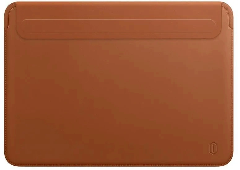 Чехол Wiwu Skin New Pro 2 Leather Sleeve для MacBook Pro 14.2 (2021), Коричневый. Фото 1