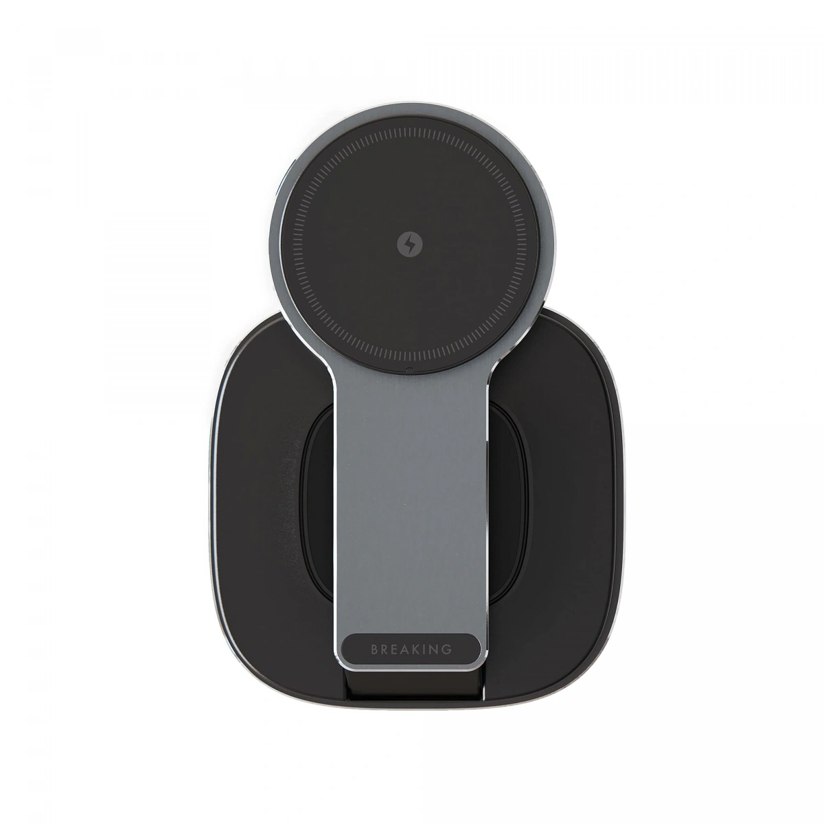 Беспроводная зарядная станция Breaking DS10 Trio 3in1 Qi2 20W, Графит. Фото 7