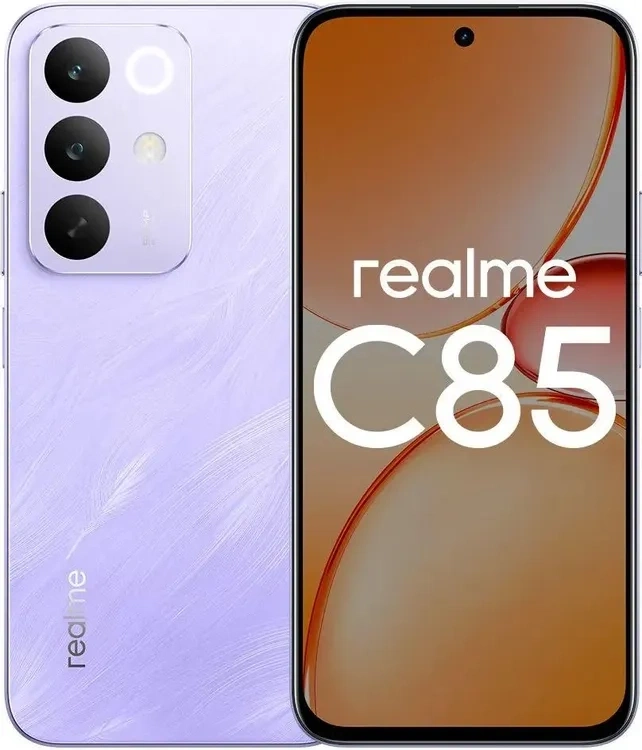 Смартфон Realme C85 8/256Гб Фиолетовый. Фото 1