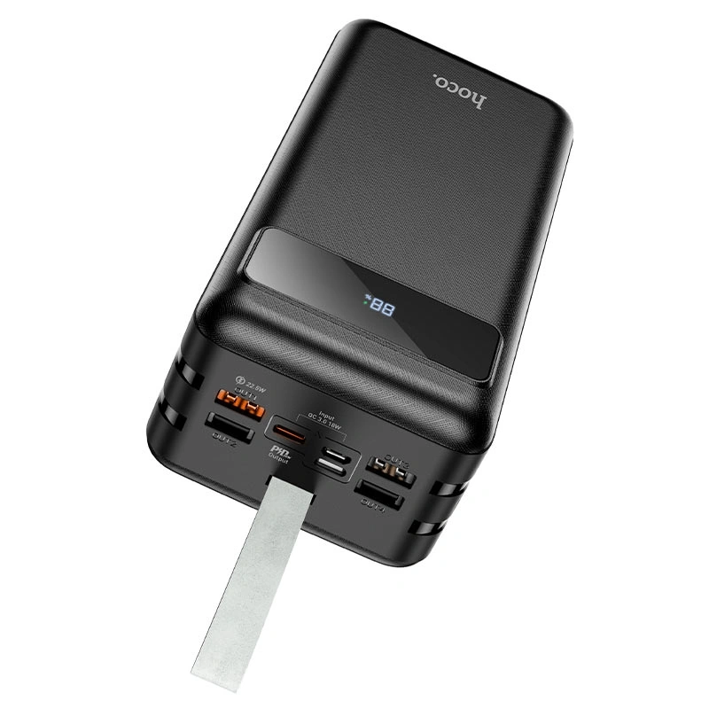Внешний аккумулятор Hoco J86B Electric 60000mAh, Чёрный. Фото 3