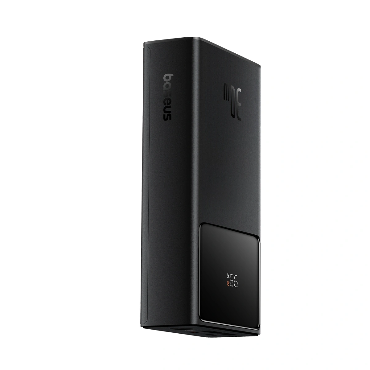 Внешний аккумулятор Baseus Star-Lord Digital Display Fast Charge Power Bank 10000mAh 30W с кабелем USB-C 3A 0.3m, Чёрный (P10022907113-00). Фото 6