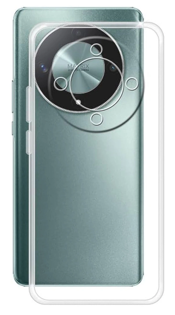 Накладка Zibelino Ultra Thin Silicone Case для Honor X9b, Прозрачная. Фото 1