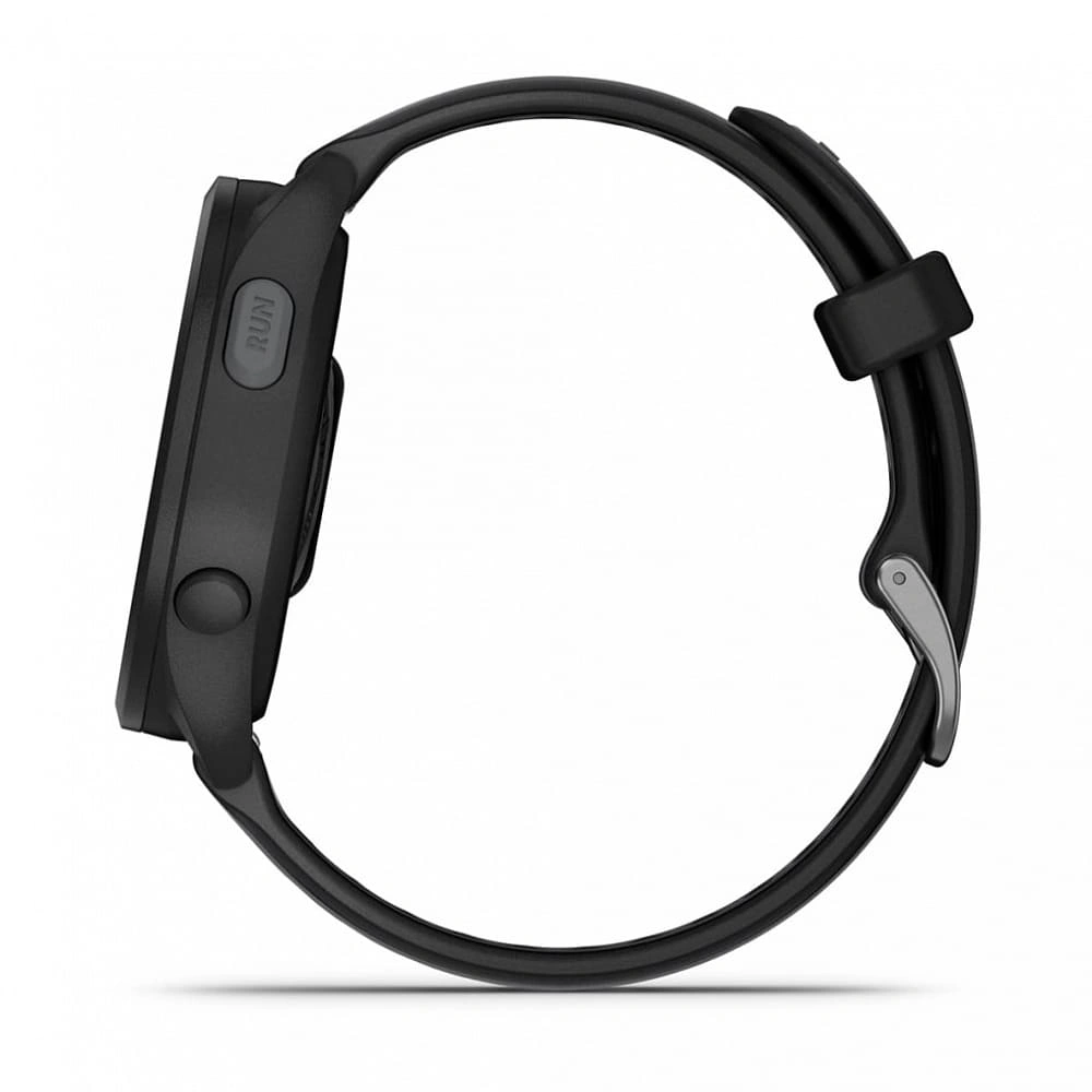 Умные часы Garmin Forerunner 165 Music Amoled, Black/Slate. Фото 4