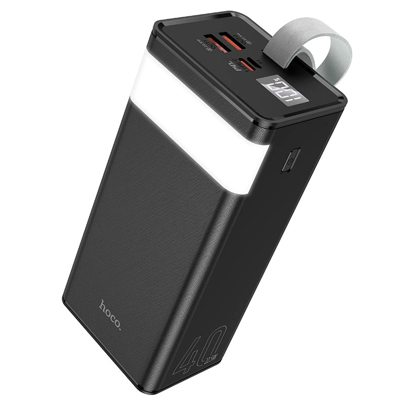 Внешний аккумулятор Hoco J86 PowerMaster 40000mAh, Чёрный. Фото 1