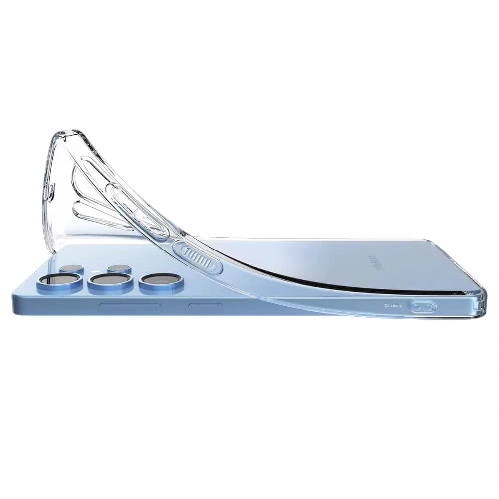 Накладка Spigen Liquid для Samsung Galaxy S25 Ultra, Crystal Clear (ACS08948). Фото 6