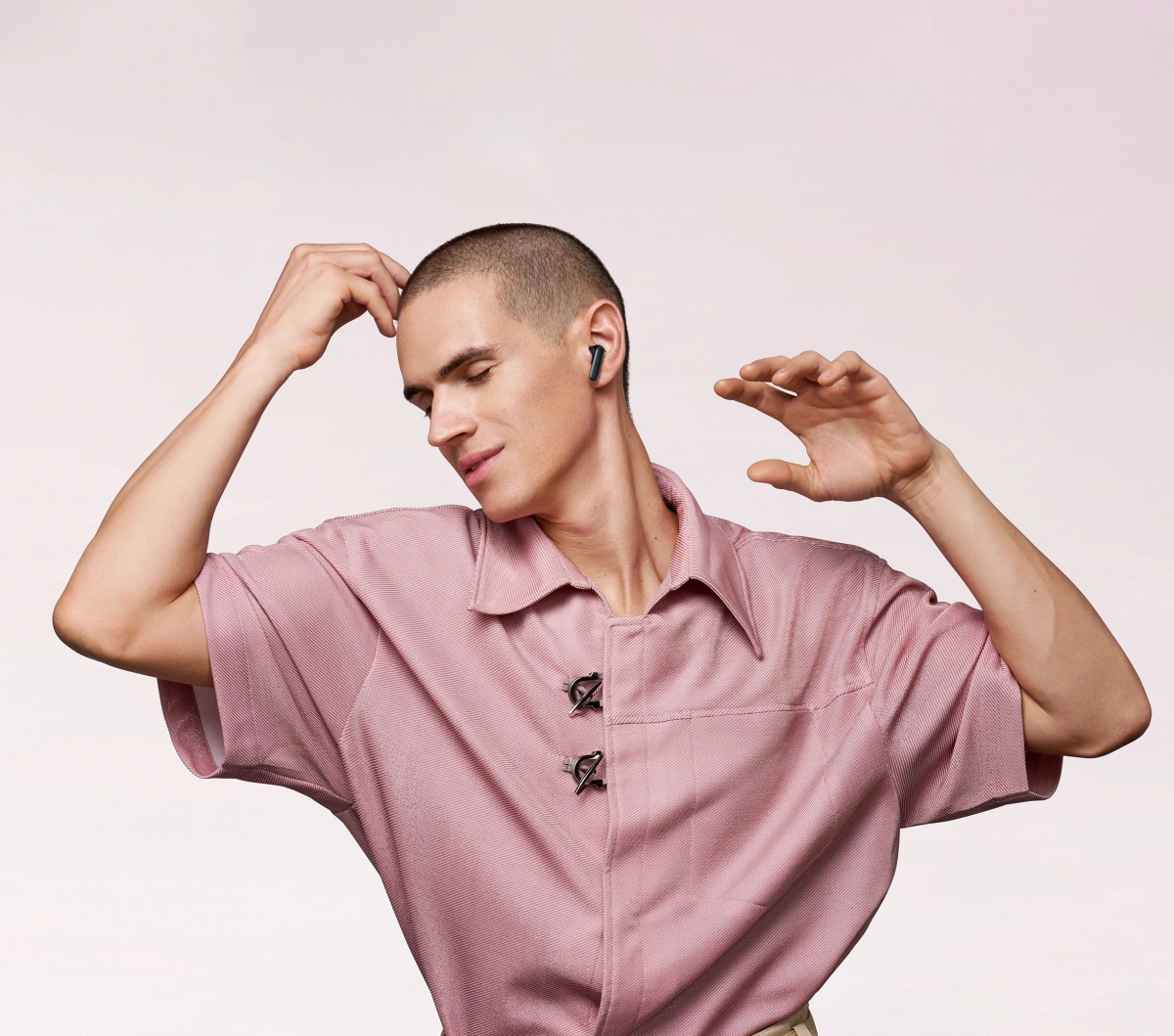 Беспроводные наушники Huawei FreeBuds 7i, Pink (T0025). Фото 10