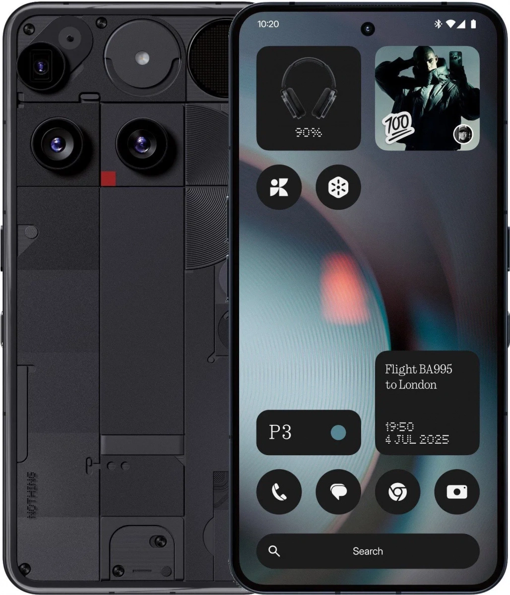 Смартфон Nothing Phone (3) 16/512Гб, Чёрный. Фото 1
