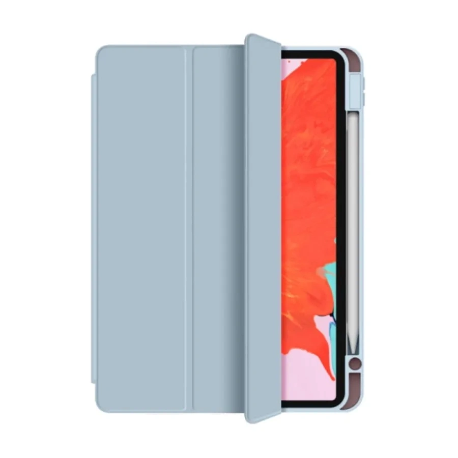 Чехол Wiwu Protective Case With pencil holder для iPad Pro 12.9" (2020-2022), Голубой. Фото 1