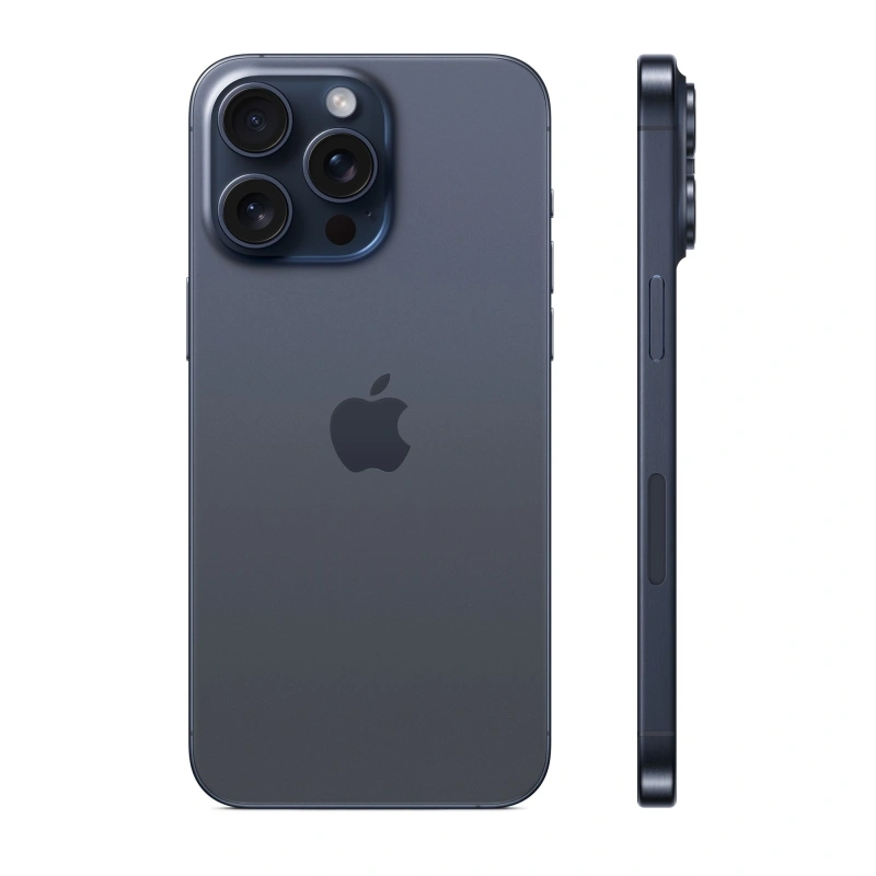 Смартфон Apple iPhone 15 Pro 128Gb Blue Titanium (Dual SIM). Фото 4