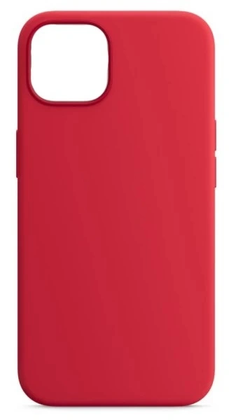 Накладка Silicone Case для iPhone 14 Pro, Красная. Фото 1