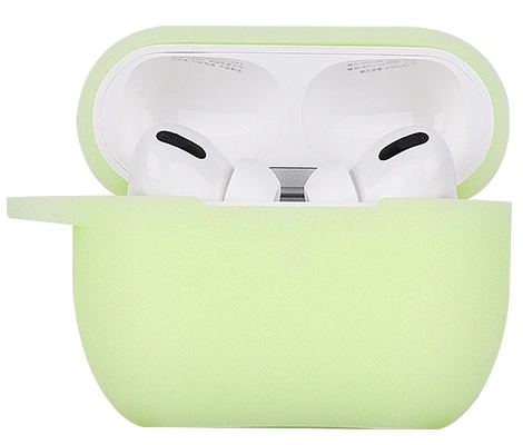 Чехол Silicone Case для наушников AirPods Pro 2, Floorescent Green. Фото 1