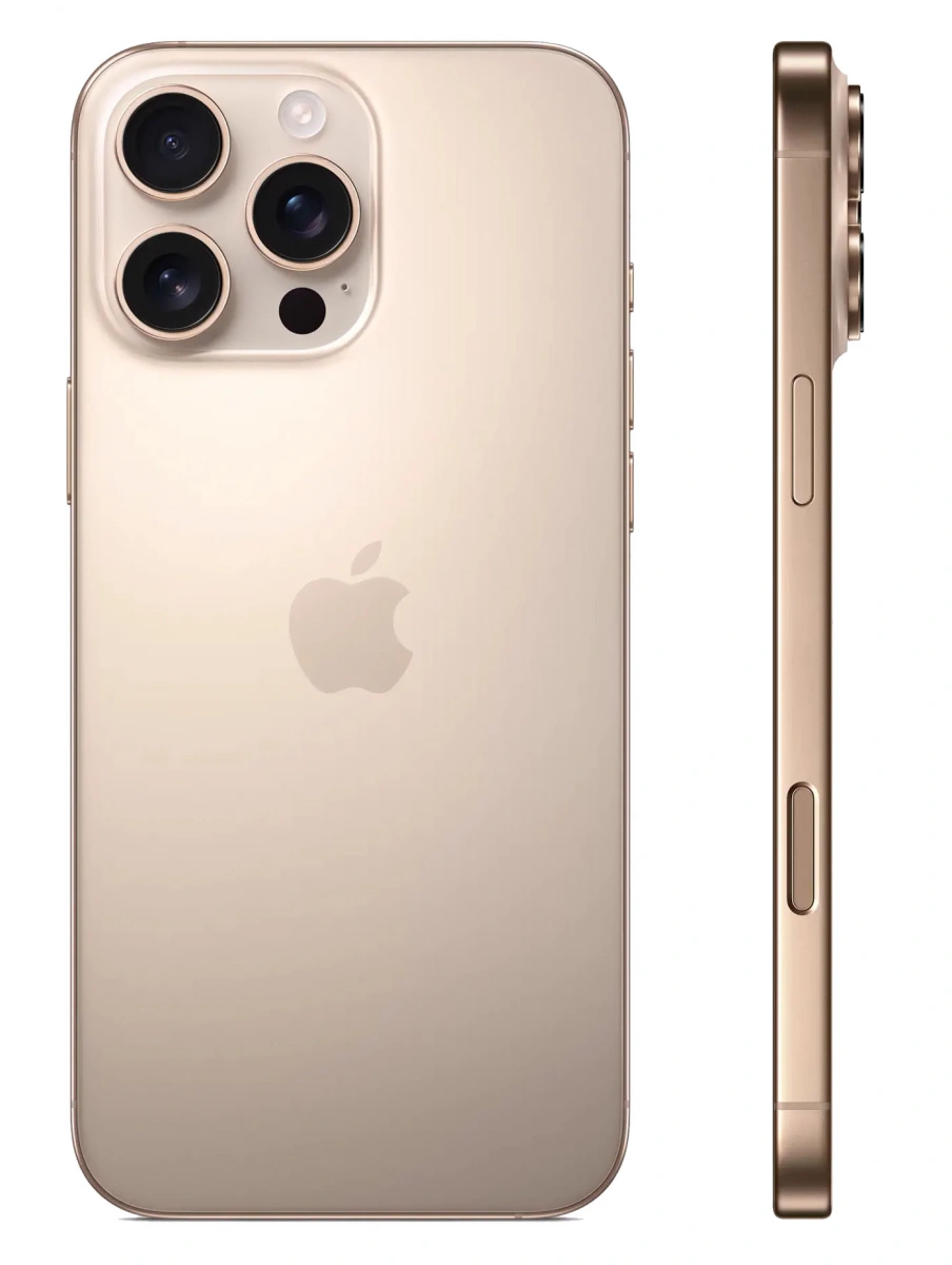Смартфон Apple iPhone 16 Pro 256Gb Desert Titanium (eSIM). Фото 2