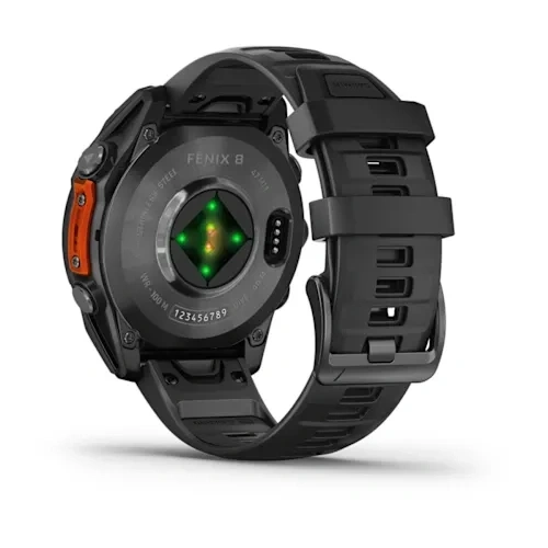 Умные часы Garmin Fenix 8 51mm, Amoled, Slate Gray with Black Silicone Band (010-02905-00). Фото 6