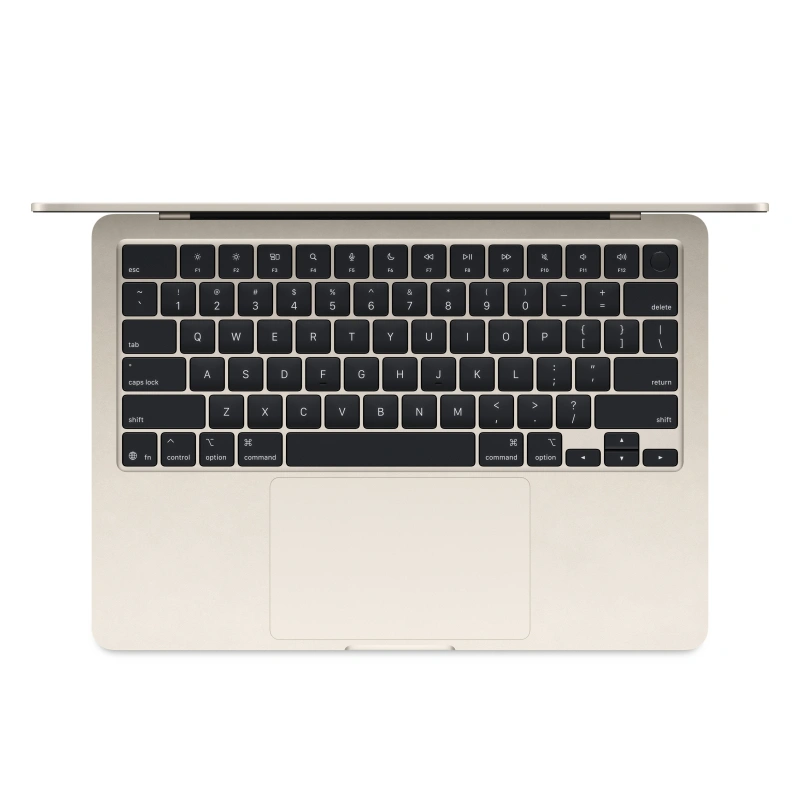 Apple MacBook Air 13" 2025 Starlight (MC6A4) (M4, 10C CPU/10C GPU, 24 ГБ, 512 ГБ SSD). Фото 2