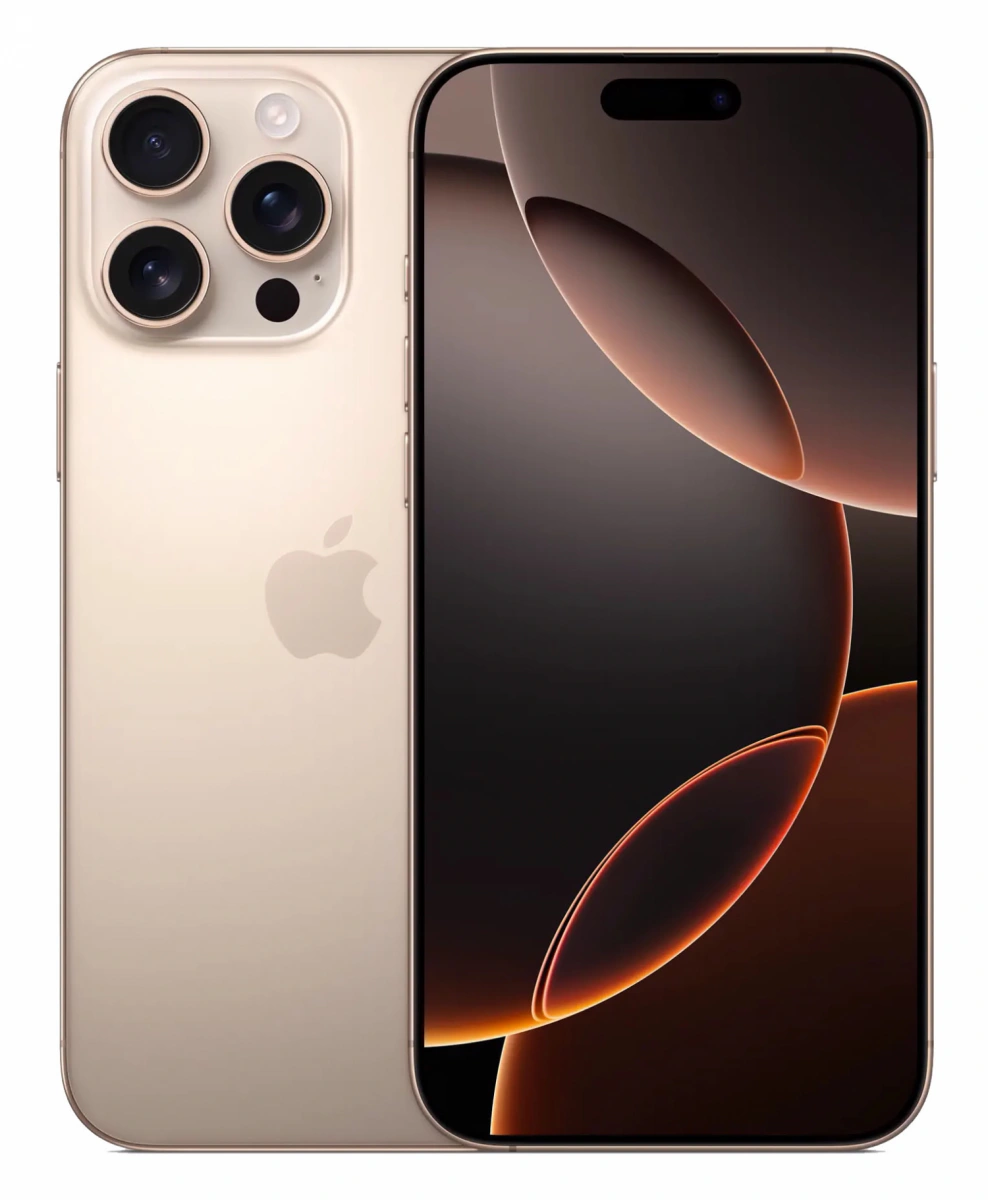 Смартфон Apple iPhone 16 Pro 256Gb Desert Titanium (eSIM). Фото 1