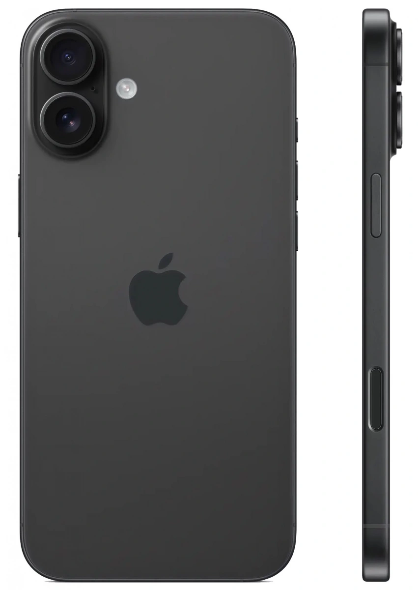 Смартфон Apple iPhone 16 256Gb Black (eSIM+SIM). Фото 2