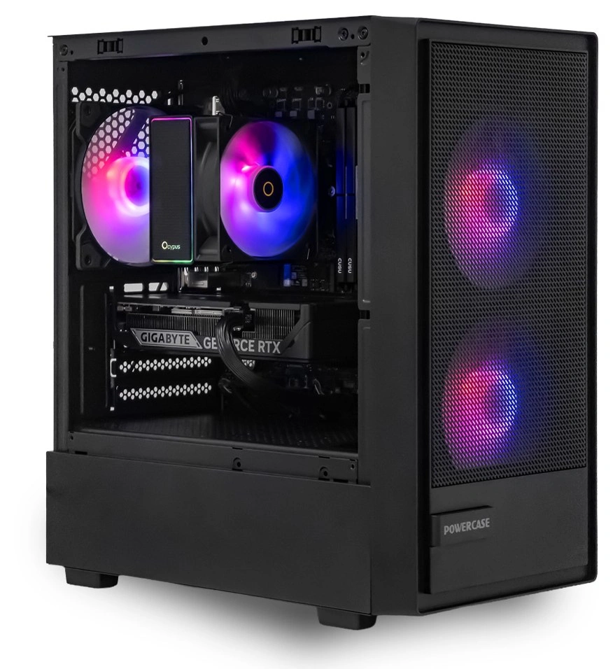 Системный блок CORE M (SM02 Intel Core i5-12400F, 32Gb DDR4, Gigabyte RTX5060, SSD 1Tb M.2, MSI B760M-E, 650Вт). Фото 4