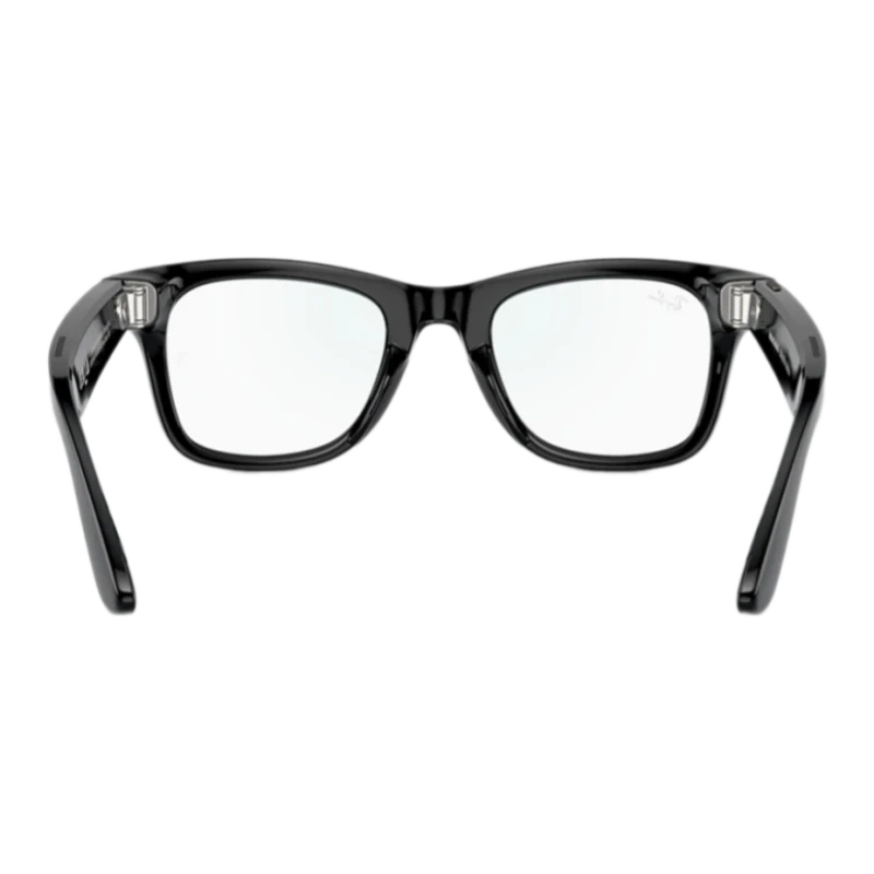 Умные очки Ray Ban Wayfarer RW4006 Shiny Black/Clear 150-50mm (601/SB50). Фото 5