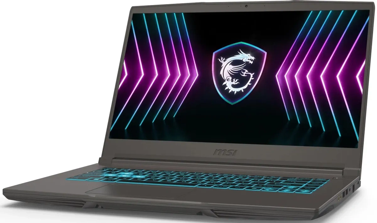 MSI Thin 15 B2RVE-3450XRU Чёрный (15.6" IPS, Intel Core 5 210H, 16 Гб, SSD 512 Гб, GeForce RTX 4050, no OS) 9S7-16R831-3450. Фото 2