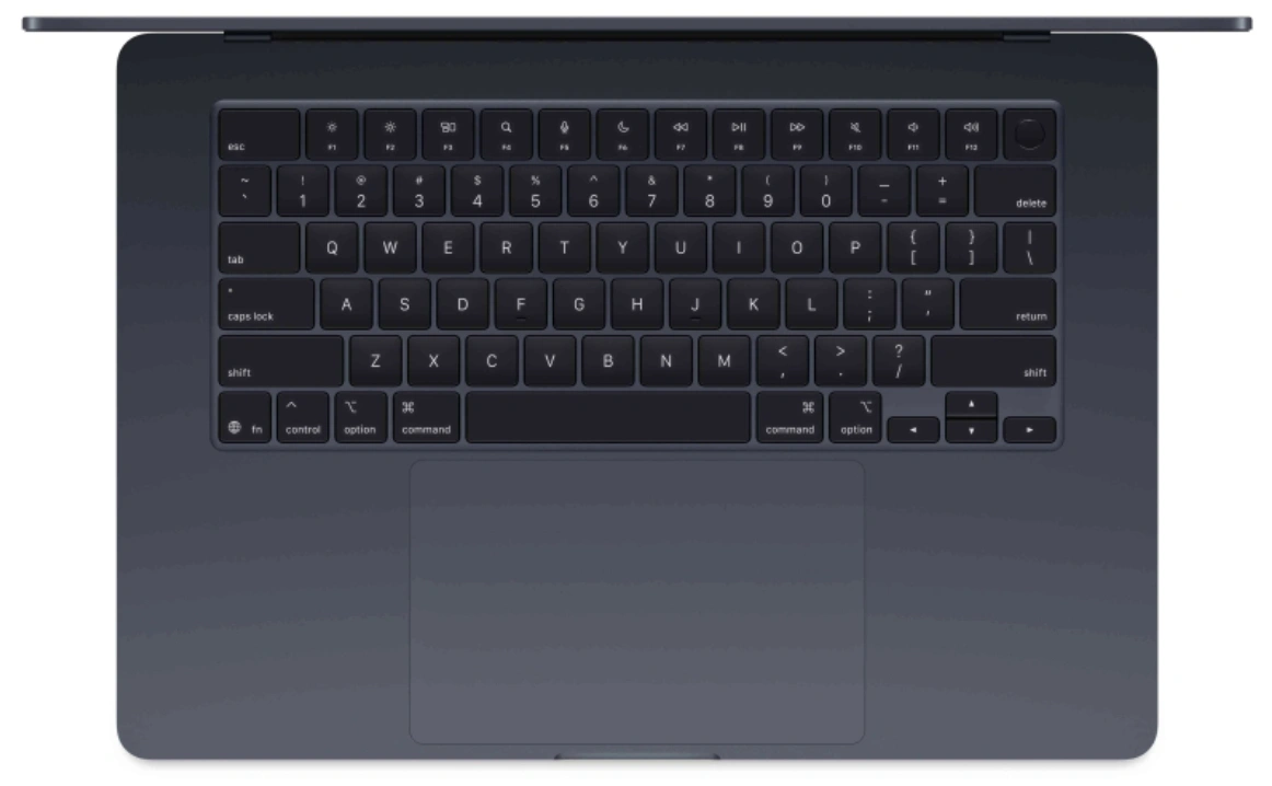 Apple MacBook Air 15" 2026 1Тб Тёмная Ночь (MDVN4) (M5, 10C CPU/10C GPU, 24Гб, 1 Тб SSD). Фото 2