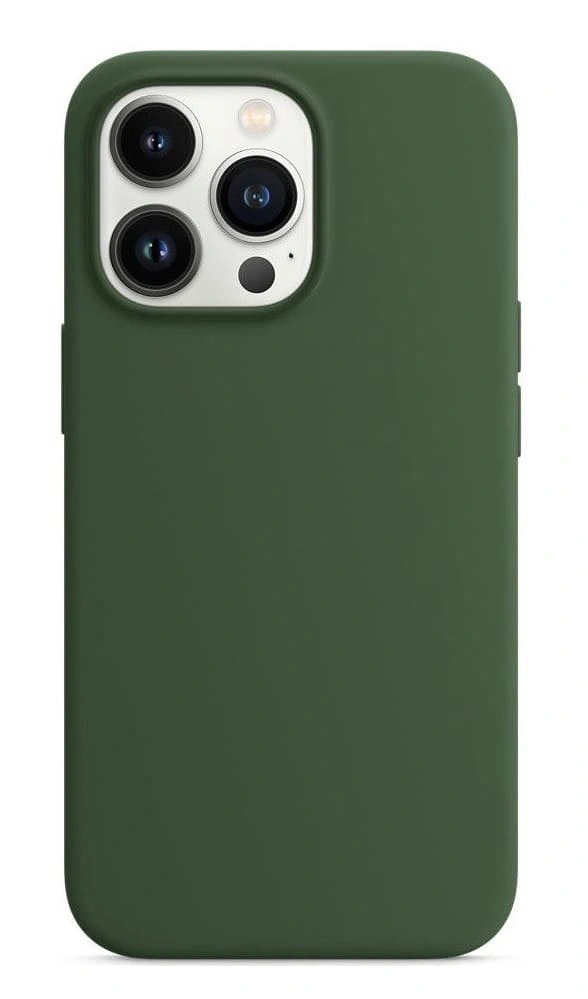 Накладка Silicone Case для iPhone 16 Pro Max, Кипарисовая. Фото 1