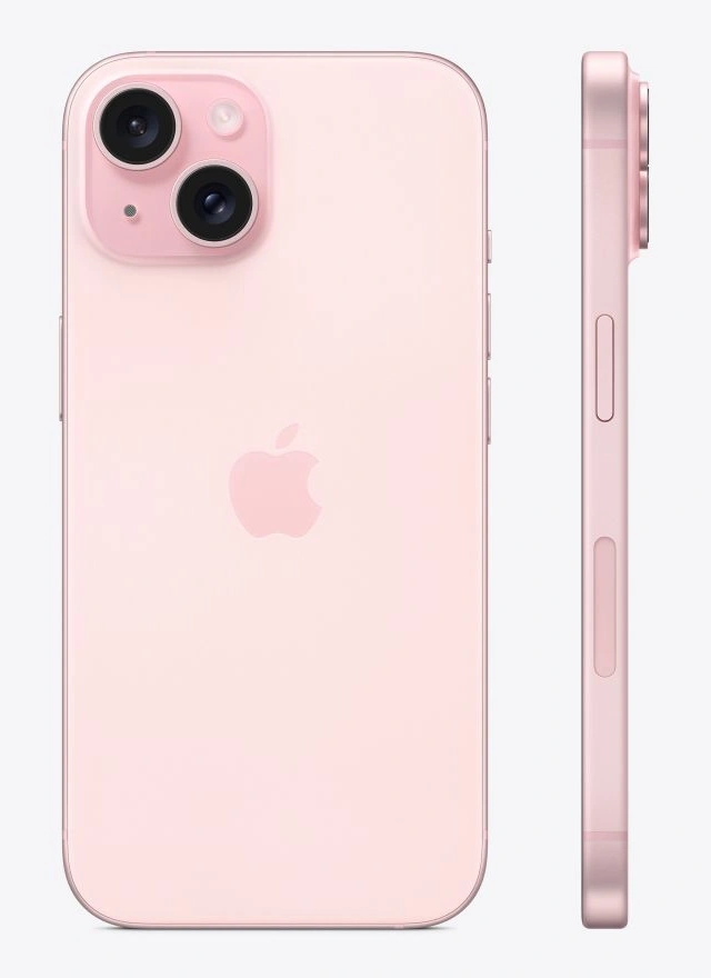 Смартфон Apple iPhone 15 Plus 128Gb Pink (eSIM+SIM). Фото 2